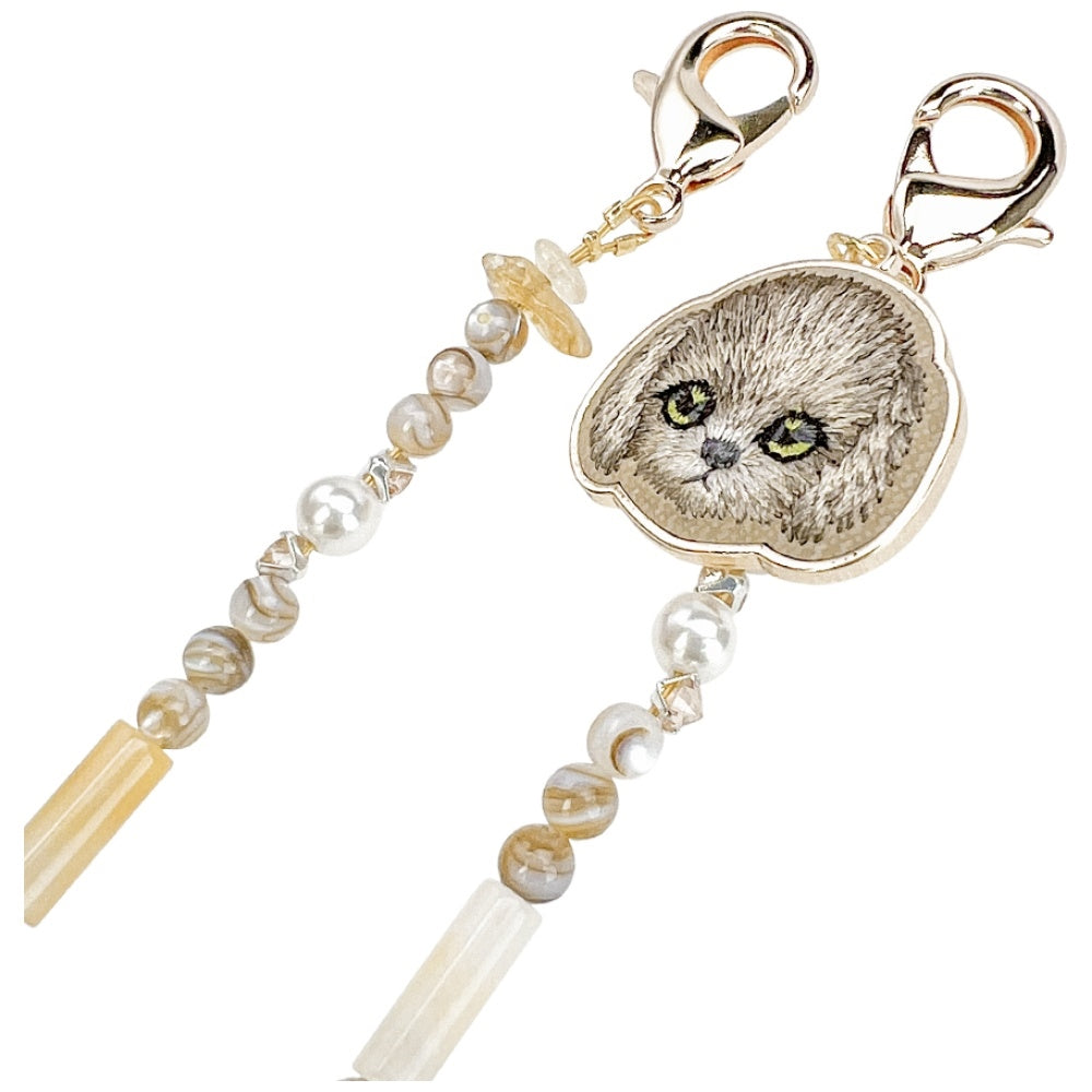 Nimmy Magnetisk Håndbinde Taske Charm - Brunt