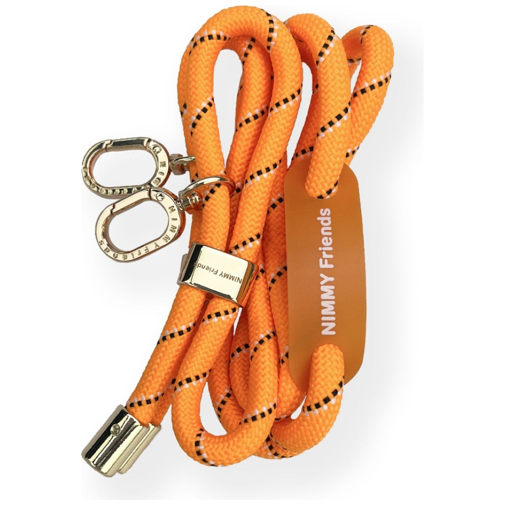 Nimmy Cool&Cute 2.0 crossbody + håndrem sæt - orange og sort