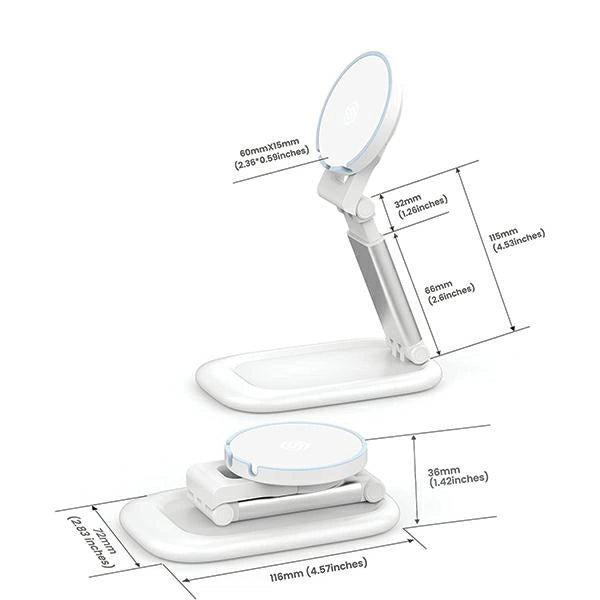 SODI BM310 induktionsstand med MagSafe - hvid
