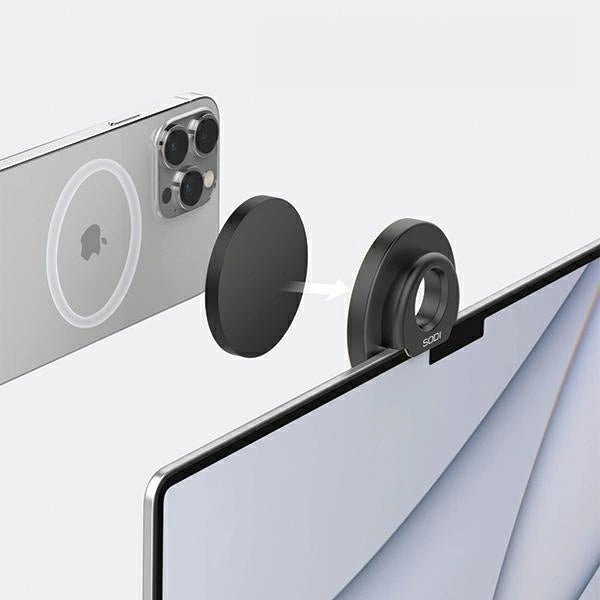 SODI BM-330 3-i-1-induktionsmultifunktionsholder til iMac - hvid