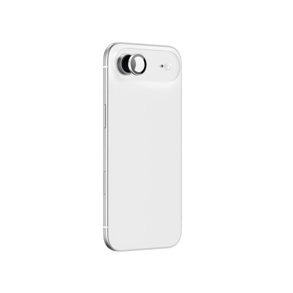 AmazingThing Lens Glass til iPhone 17 Air med Silver Aluminium Frame