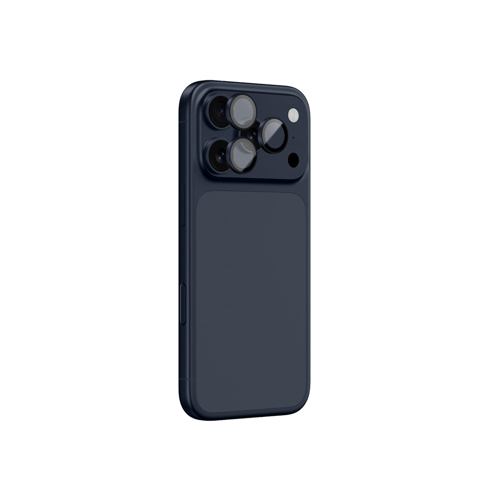 AmazingThing Lens Glass til iPhone 17 Pro / Pro Max med blå aluminiumsramme