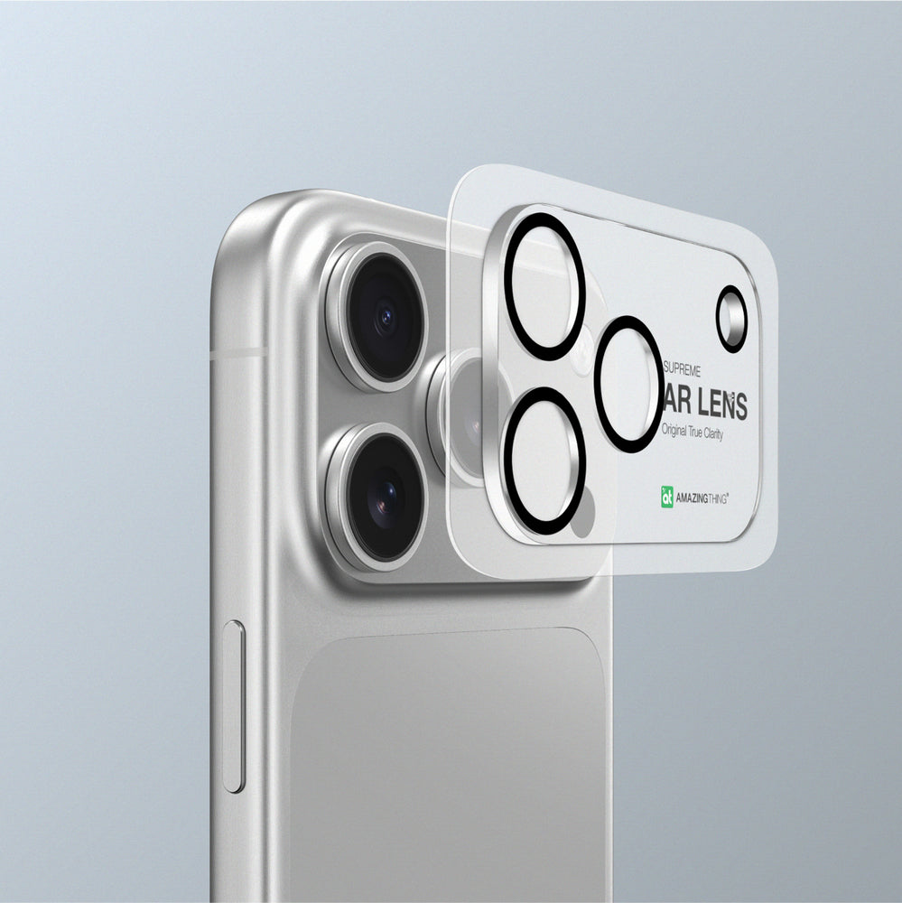 AmazingThing Full Lens Glass til iPhone 17 Pro