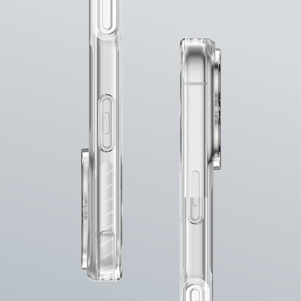 AmazingThing Titan Pro Case til iPhone 17 Pro MagSafe Kompatibel - Gennemsigtig