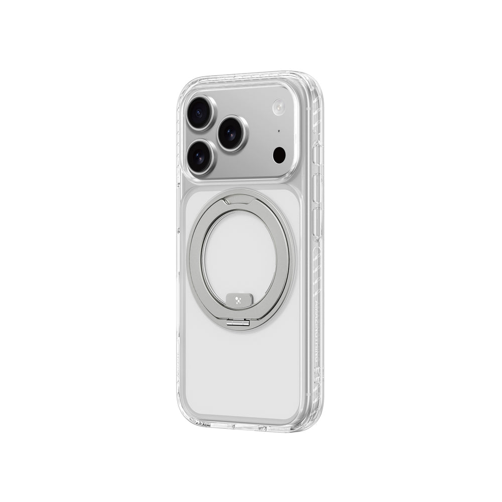 AmazingThing Titan Pro MagSpin Case til iPhone 17 Pro Kompatibel med MagSafe - Grå