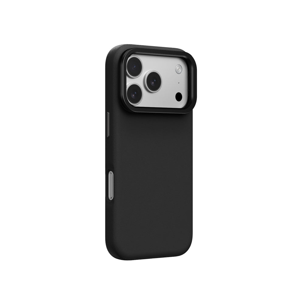 AmazingThing Glamour iPhone 17 Pro Case med Stativ - sort