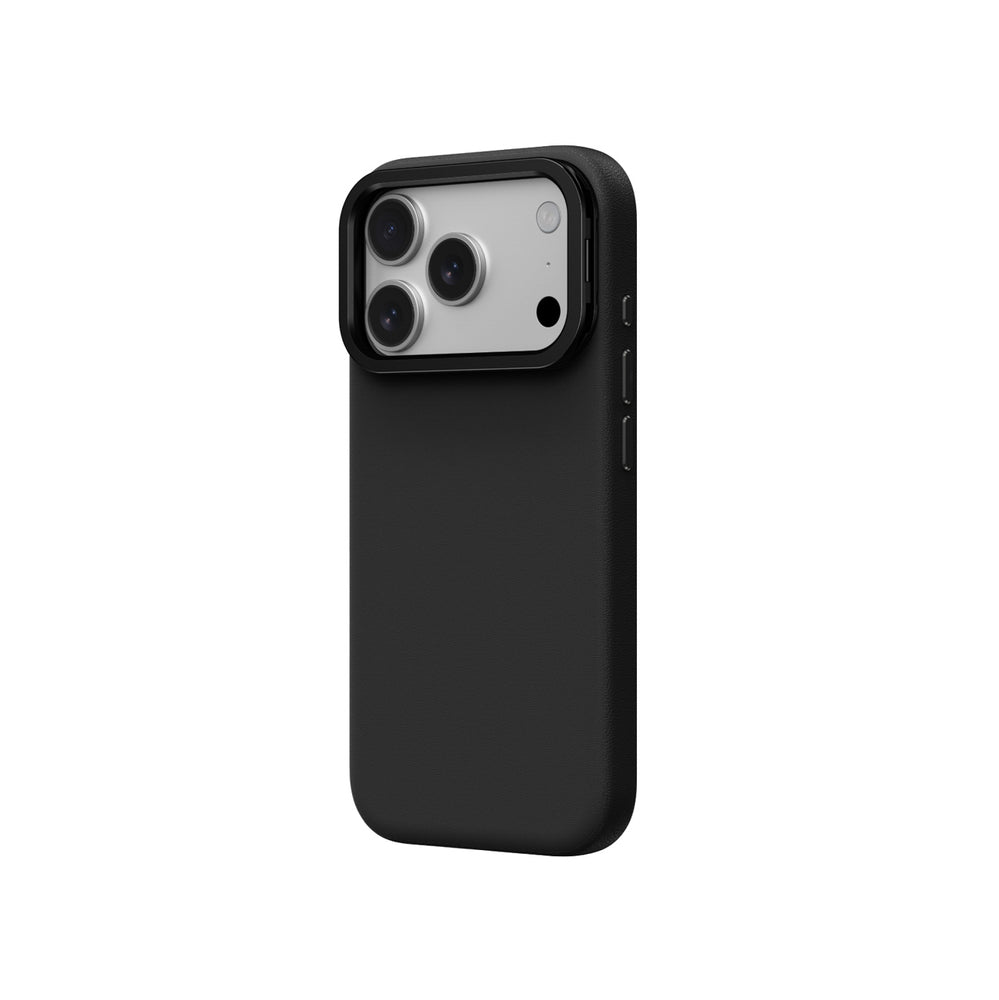 AmazingThing Glamour iPhone 17 Pro Case med Stativ - sort