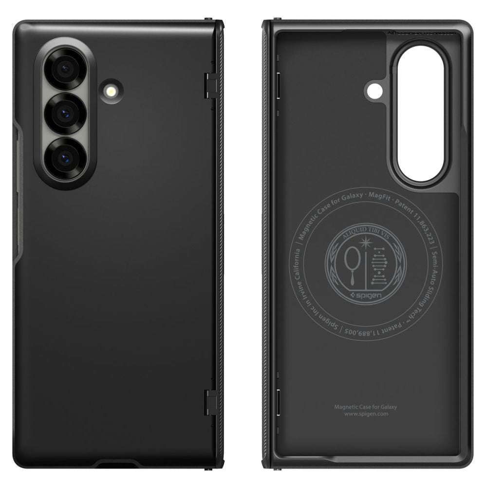 Spigen Slim Armor Pro Mag MagSafe Case til Samsung Galaxy Z Fold 7 - sort