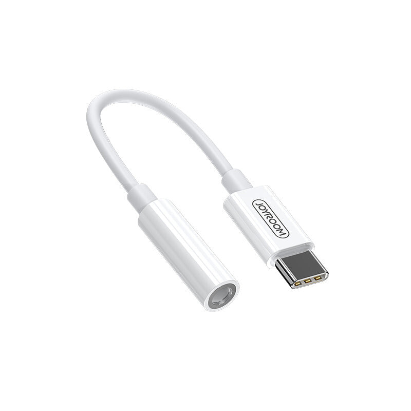 JOYROOM SH-C1 lydkabel 120 m 3.5mm USB Type-C Hvid