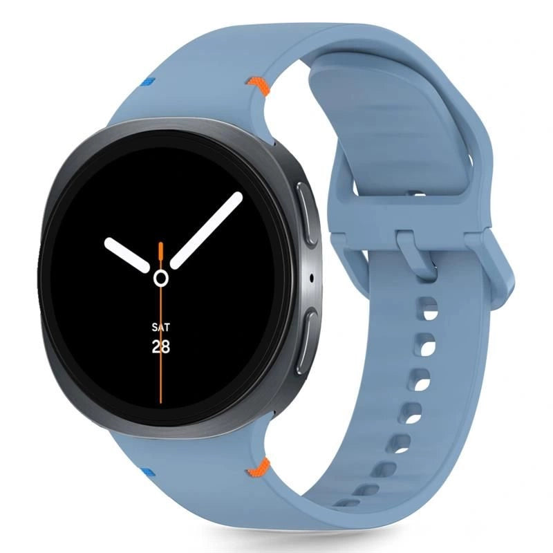 Tech-Protect Silicone Strap til Samsung Galaxy Watch 40/44/46 mm - Blå
