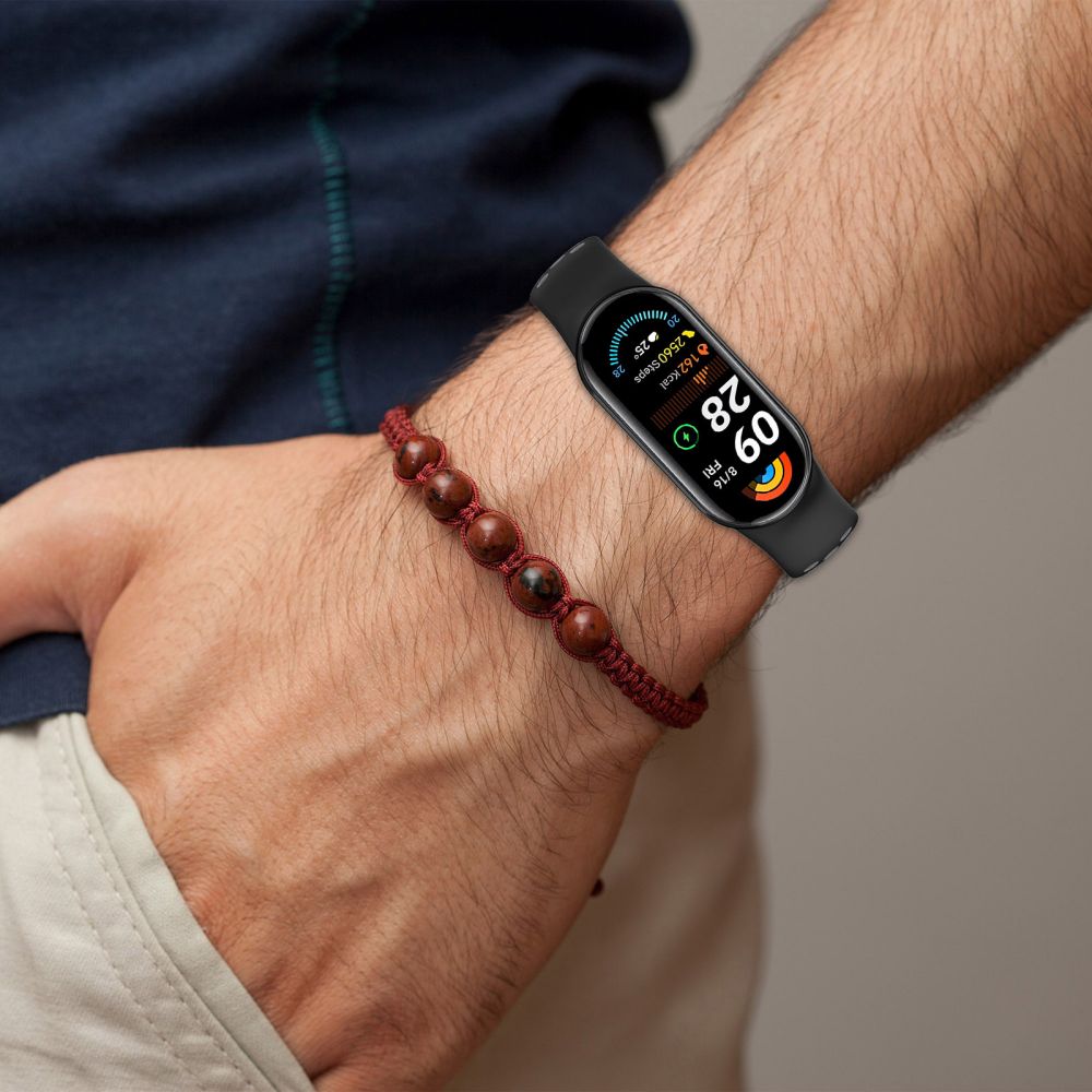 Tech-Protect IconBand Air Strap til Xiaomi Smart Band 8 / 9 / 10 / NFC - sort og grå