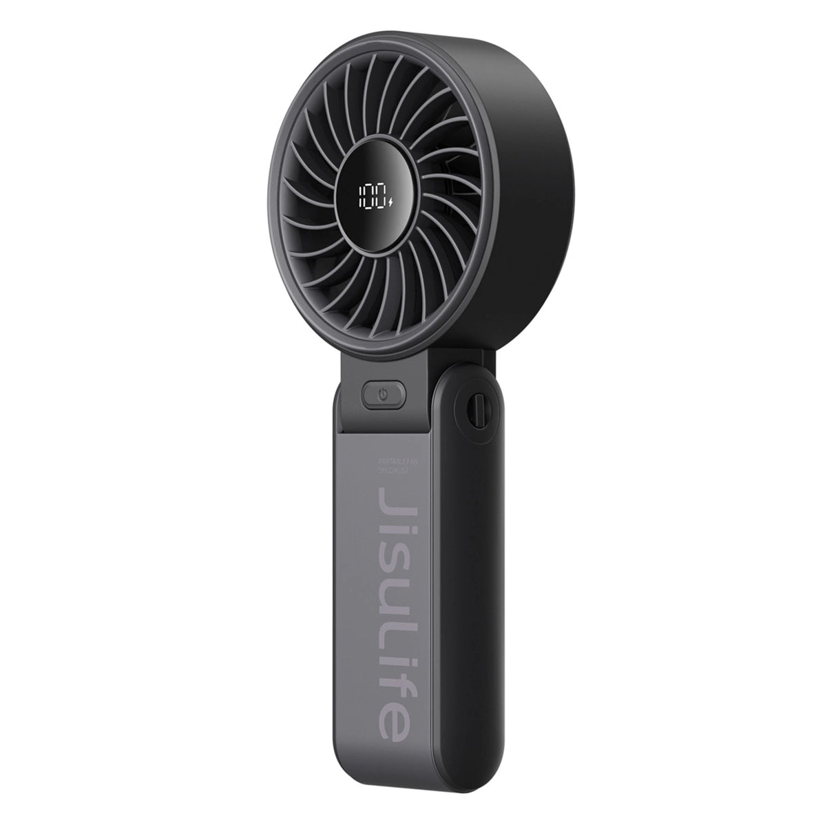 Jisulife håndholdt ventilator Life7 3600mAh bærbar USB-ventilator - sort