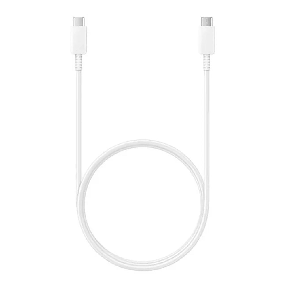 Samsung EP-TA845EWE 45W vægoplader med USB-C-kabel Samsung EP-DW767JWE 45W 1,8 m (OOB Bulk - udskiftningsemballage) - hvid