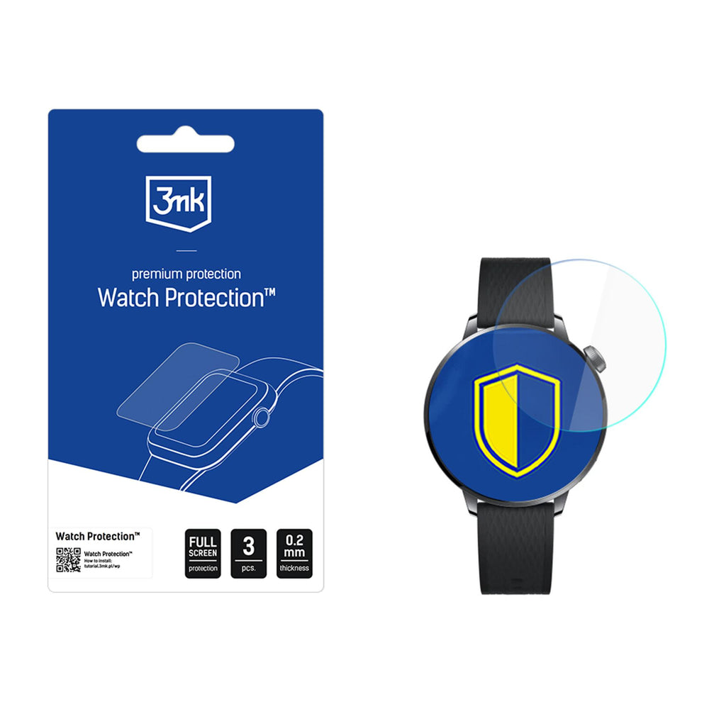 3mk Watch Protection ARC Smartwatch skærmbeskytter til OnePlus Watch 3 43mm