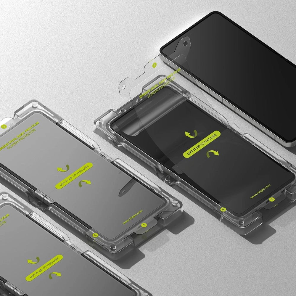 Ringke Dual Easy Pro 2-pack beskyttelsesfolie til Samsung Galaxy Z Flip 7 - gennemsigtig