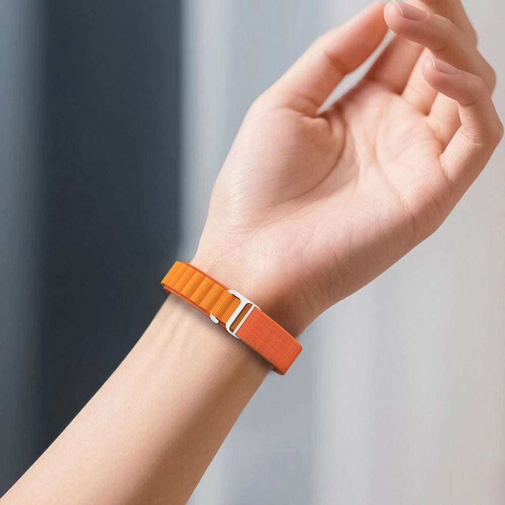 Tech-Protect Nylon Pro Strap til Xiaomi Smart Band 8 / 9 / 10 / NFC - Orange