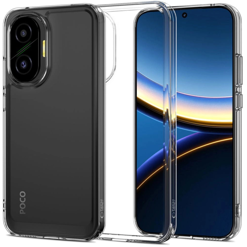 Tech-Protect Flexair Hybrid Case til Xiaomi Poco F7 5G - Gennemsigtig