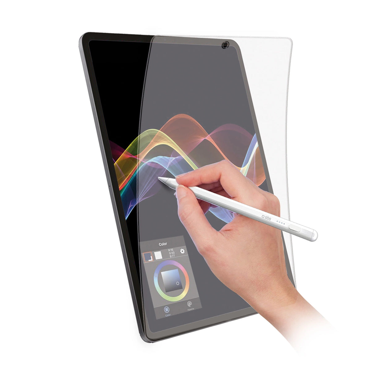 Fast Skin SBS Paper Feel beskyttende film til tabletter, mat, selvhelende - sæt på 10