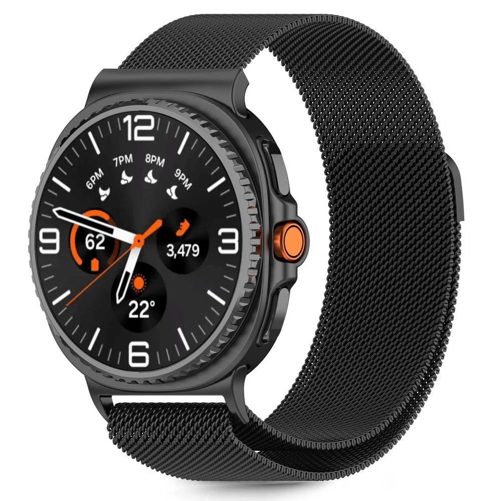 Tech-Protect MilaneseBand til Samsung Galaxy Watch 40/44/46 mm - sort