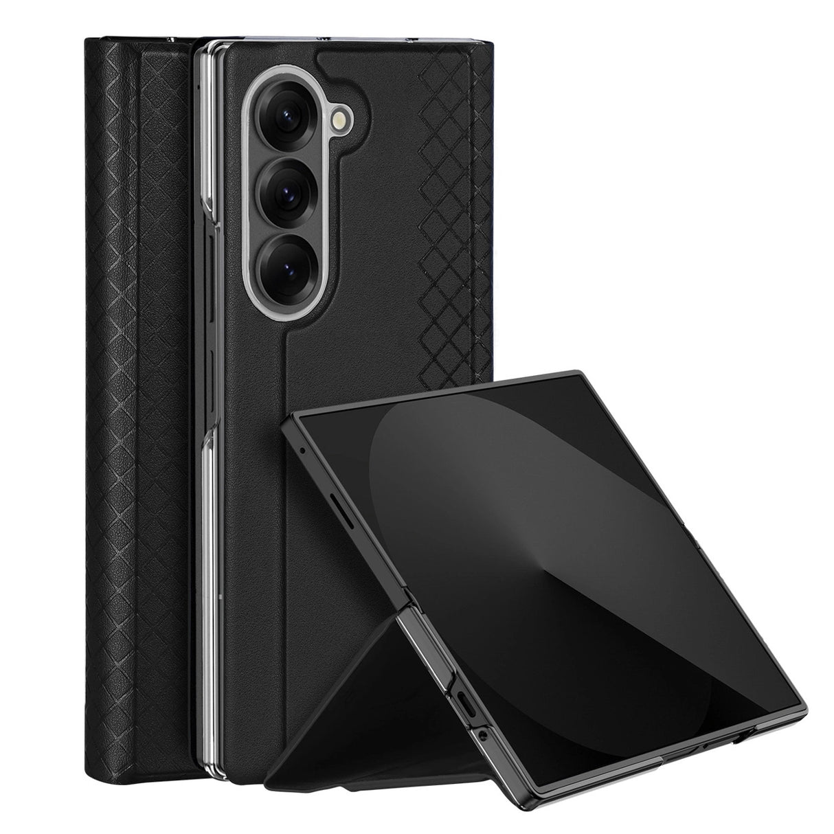Dux Ducis Brill Case til Samsung Galaxy Z Fold7 med magnetisk lukning - sort