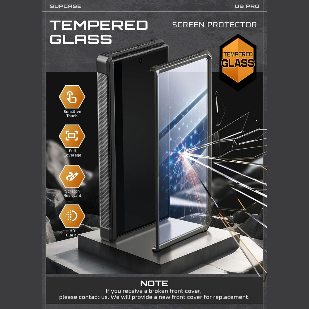 Supcase Unicorn Beetle Pro Case for Samsung Galaxy Z Fold 7 - Black