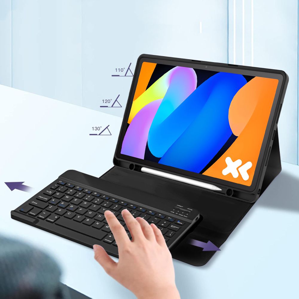 Tech-Protect SC Pen + Keyboard Case til Lenovo Idea Tab 11.0 TB-336 - sort