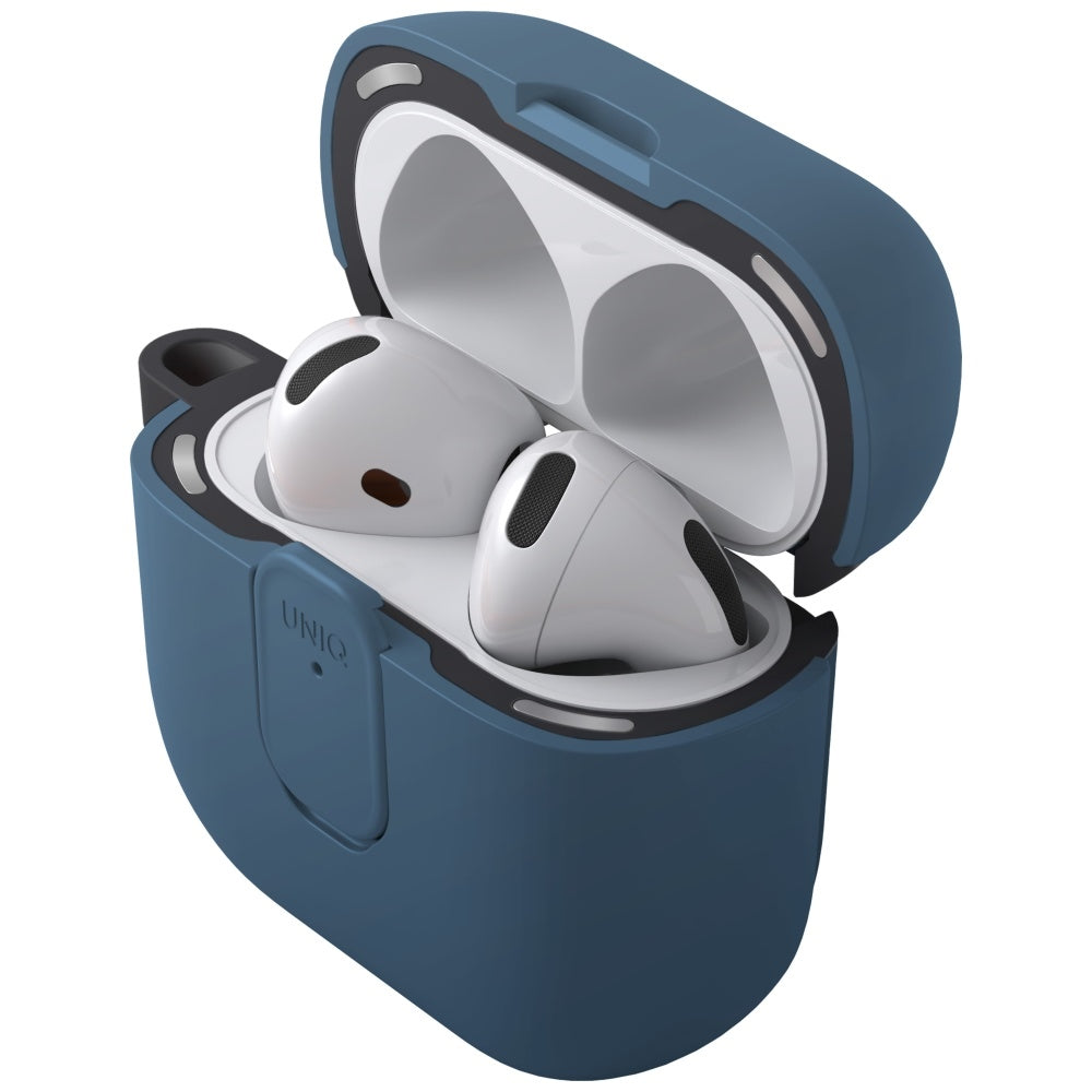 Uniq Clyde Lock Case til AirPods 4 - Blå