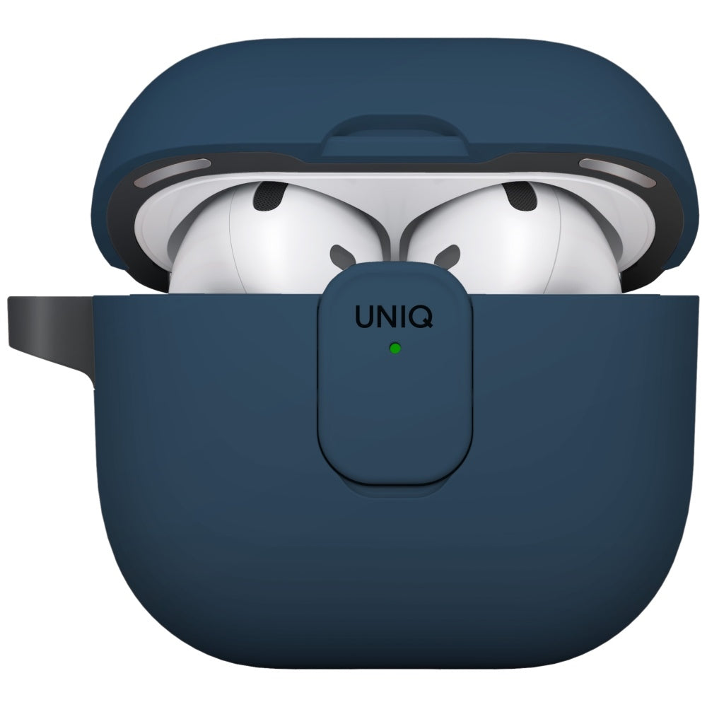 Uniq Clyde Lock Case til AirPods 4 - Blå