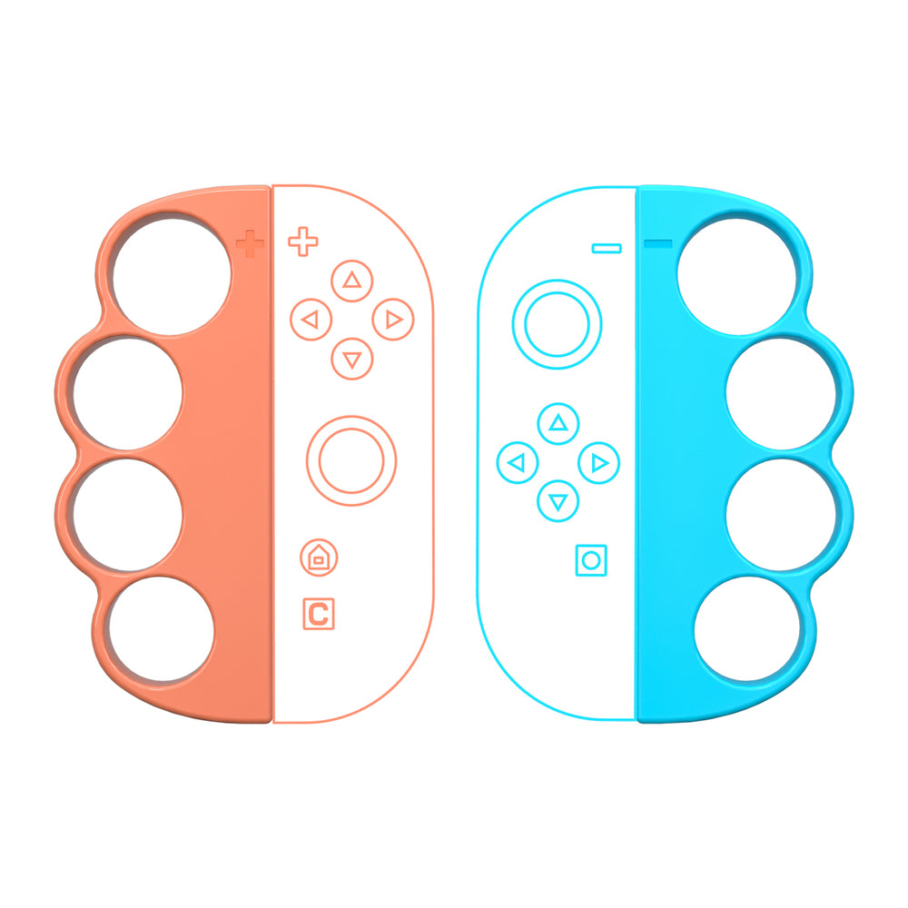 Nintendo Switch 23-i-1 Family Accessory Pack 2 - Orange og Blue Set