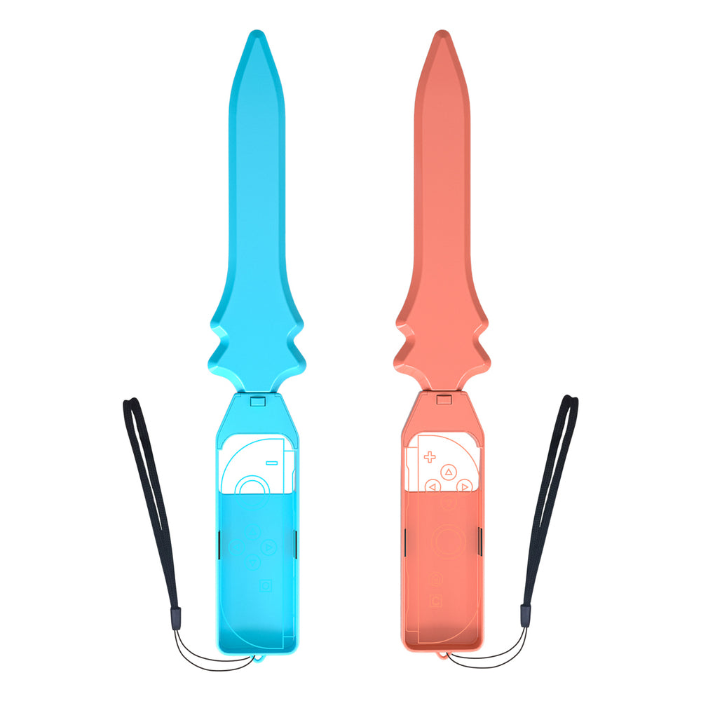 Nintendo Switch 23-i-1 Family Accessory Pack 2 - Orange og Blue Set