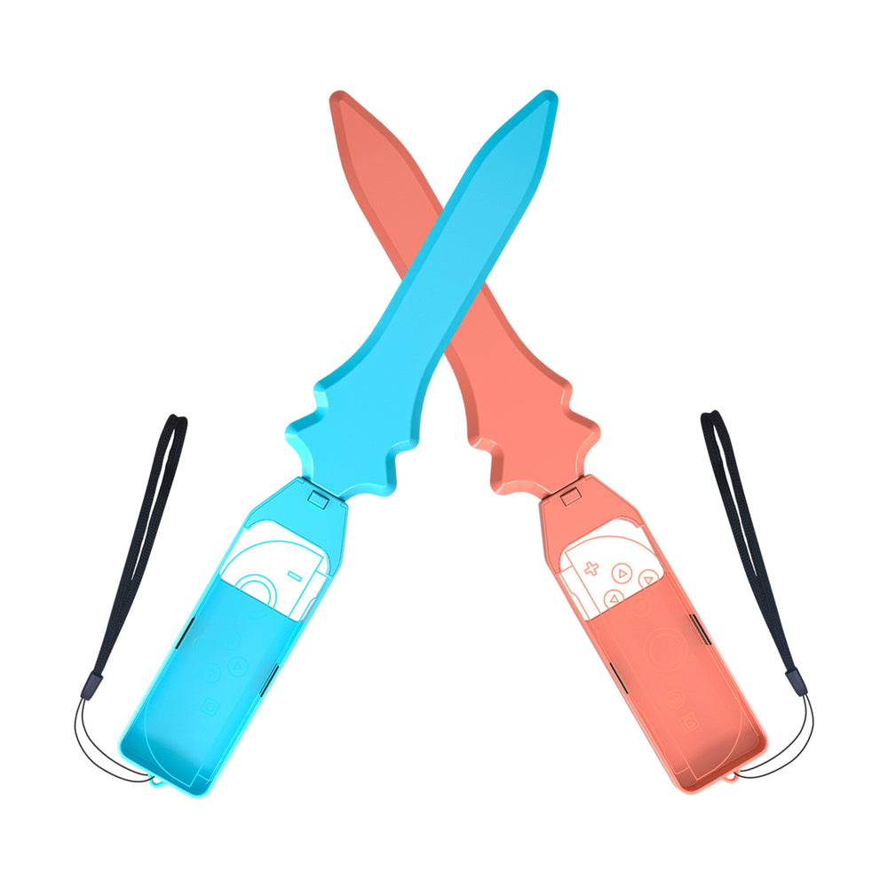 Nintendo Switch 23-i-1 Family Accessory Pack 2 - Orange og Blue Set