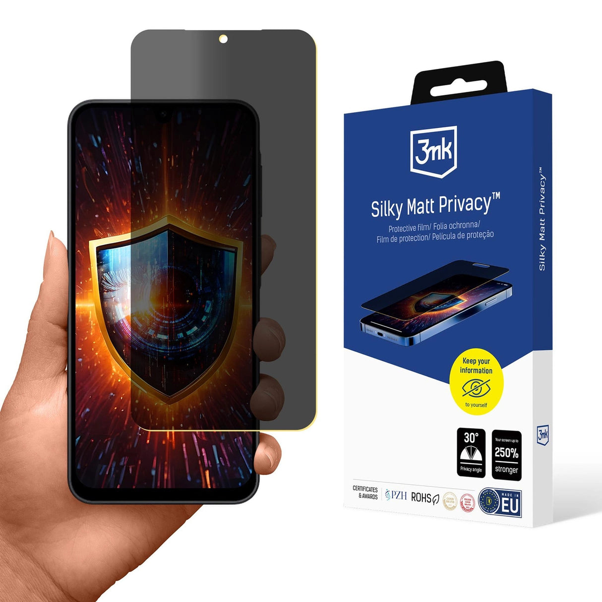3mk Silky Matt Privacy Screen Protector til Samsung Galaxy A17 5G