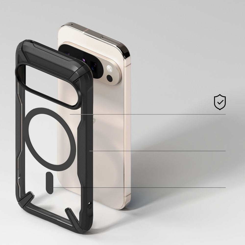 Ringke Fusion X MagSafe Case til Google Pixel 10 / 10 Pro - sort