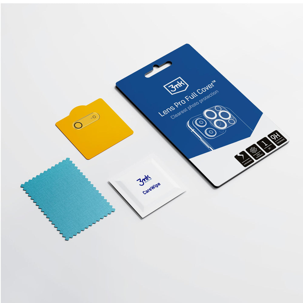 3mk Lens Pro Full Cover hærdet glas til iPhone 17 Air