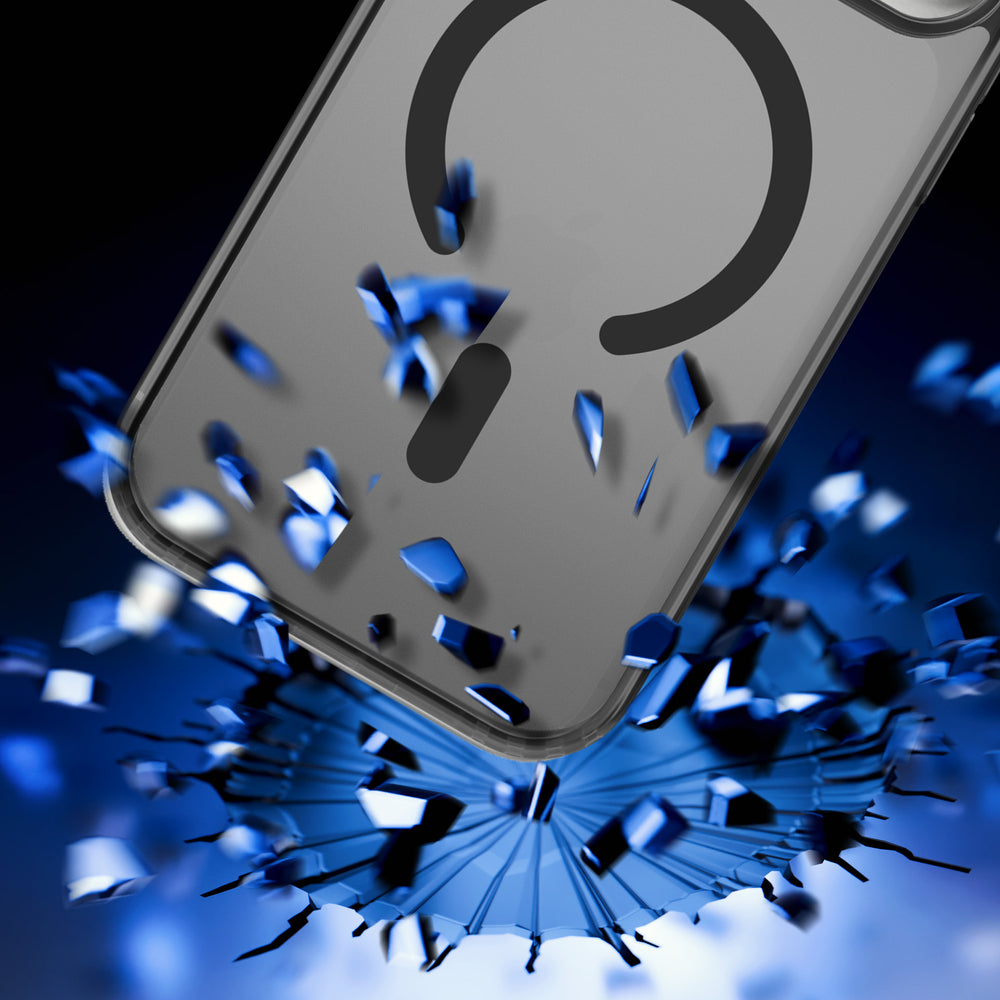 3mk Frosty MagCase til iPhone 17 Pro Max - sort