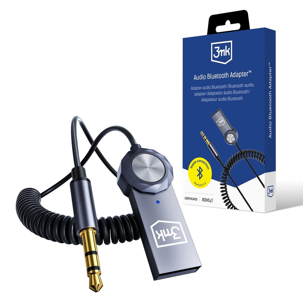 3mk Audio Bluetooth AdapterTM Bluetooth 5.4 sender med mikrofon