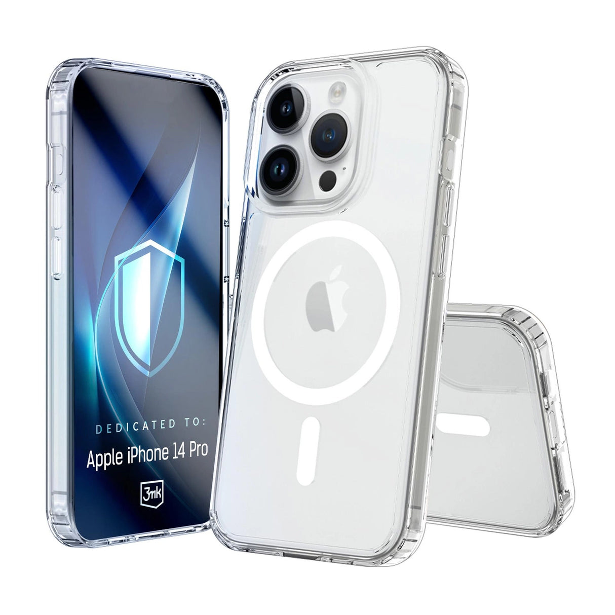 3mk Armor MagCase til iPhone 14 Pro - Gennemsigtig