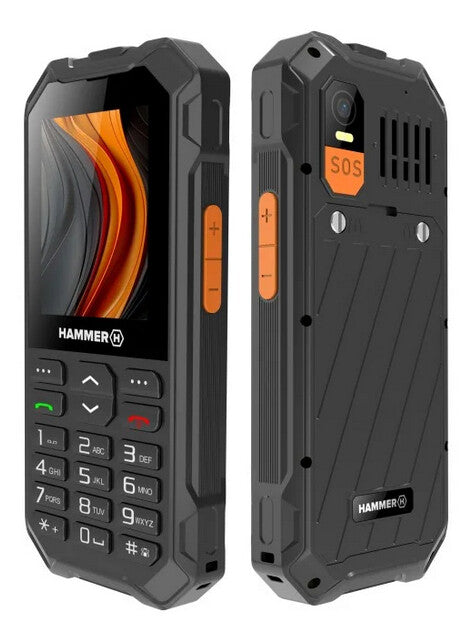 Hammer 6 LTE | Black | 2.4 " | IPS | 48 MB | 128 MB | Dual SIM | Nano SIM | 3G | Bluetooth | 2.1 | USB version Type-C | Built-in camera | Main camera resolution 2 MP | 2500 mAh