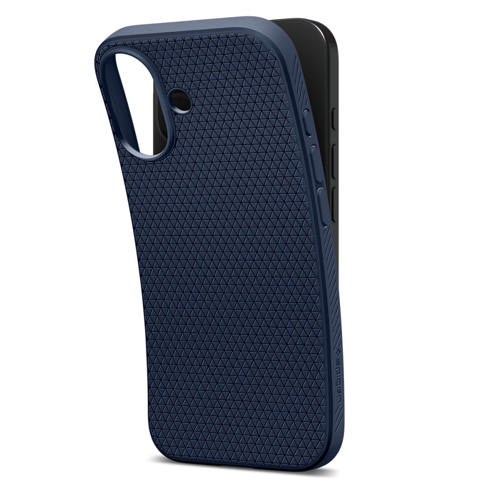 Spigen Liquid Air Case til iPhone 17 - Blå