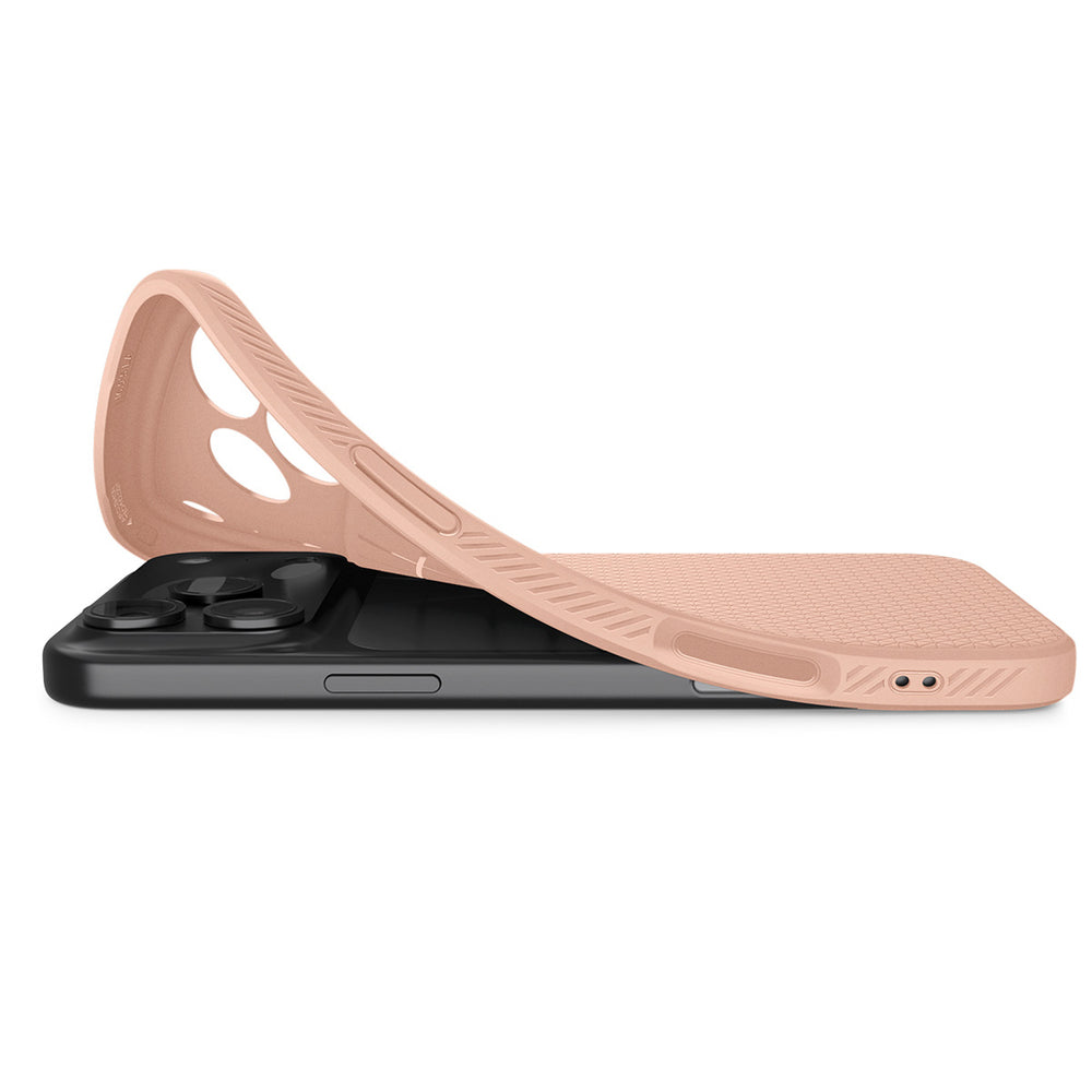Spigen Liquid Air Case til iPhone 17 Pro - Titanium Pink