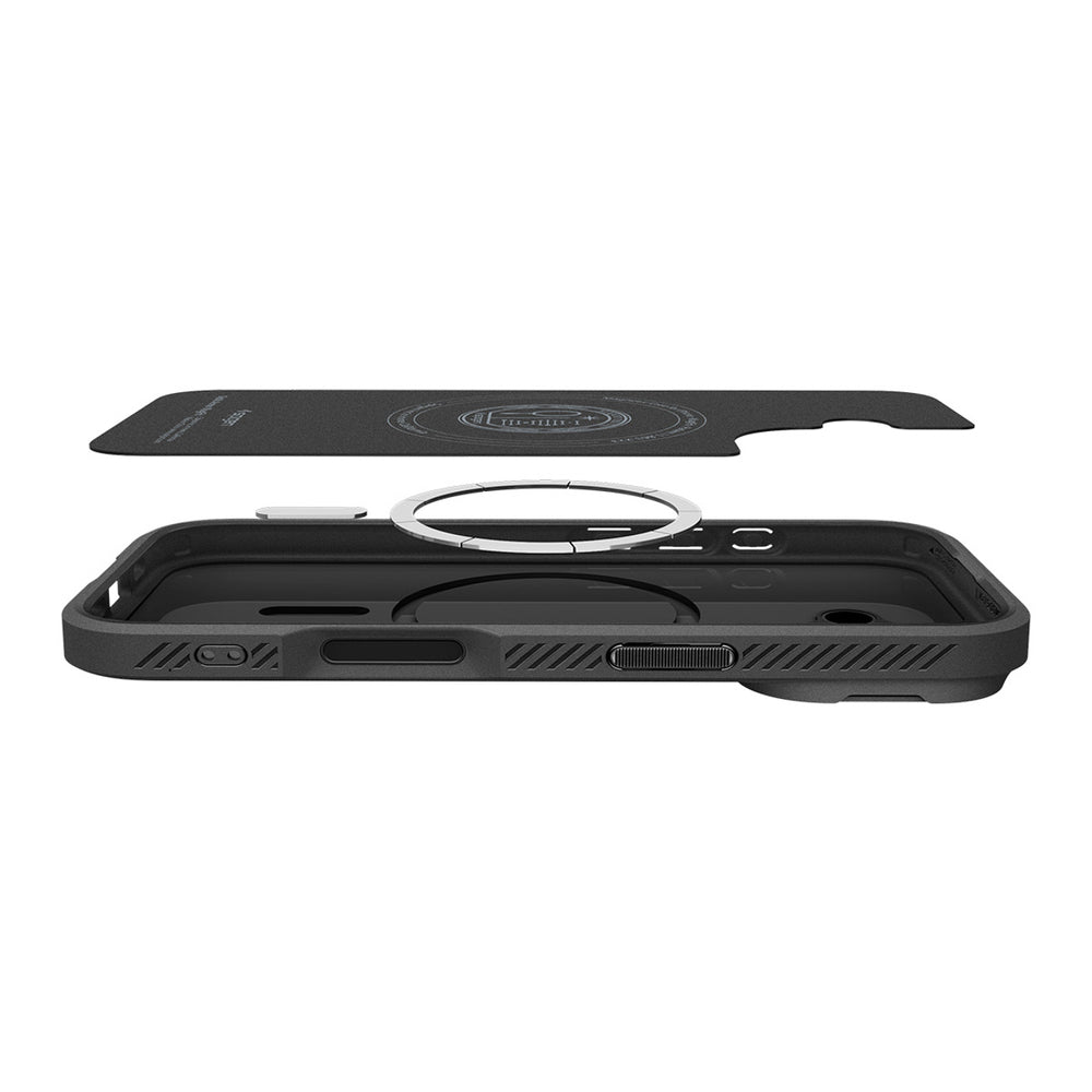 Spigen Optik Armor MagSafe-fodral til iPhone 17 - sort