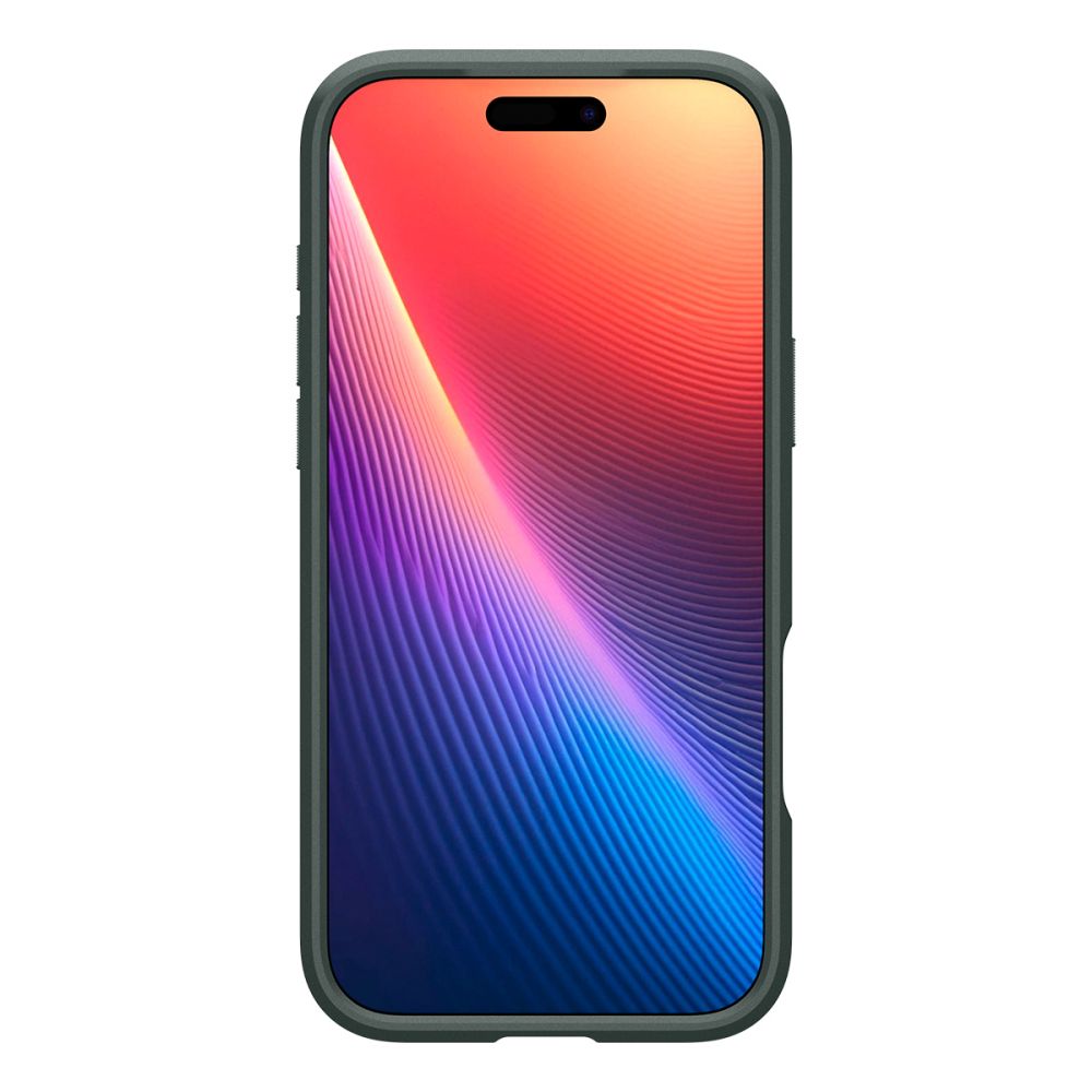 Spigen Optik Armor MagSafe Case til iPhone 17 Pro - Grøn