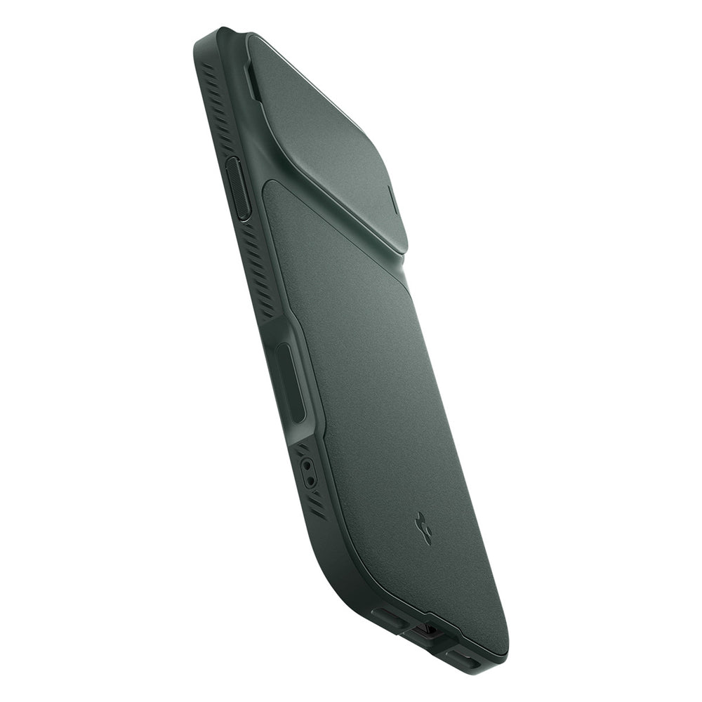 Spigen Optik Armor MagSafe Case til iPhone 17 Pro Max - Grøn