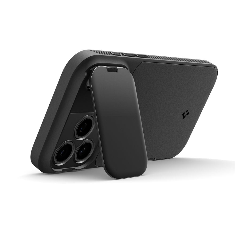 Spigen Optik Armor MagSafe Case til iPhone 17 Pro Max - sort