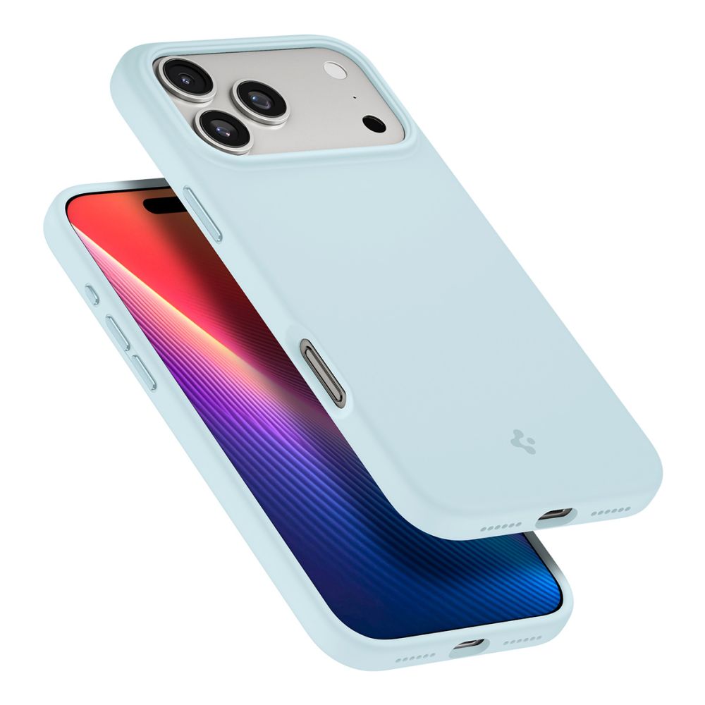 Spigen Silicone Fit MagSafe Case til iPhone 17 Pro Max - Blå