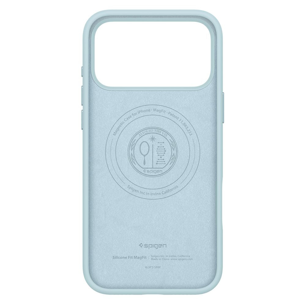 Spigen Silicone Fit MagSafe Case til iPhone 17 Pro - Blå