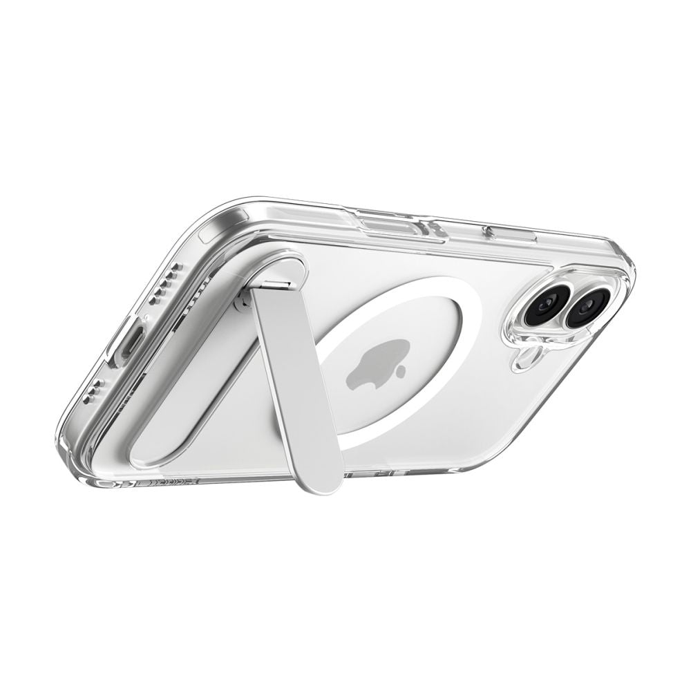 Spigen Ultra Hybrid "S" MagSafe Case til iPhone 17 - Klar og hvid