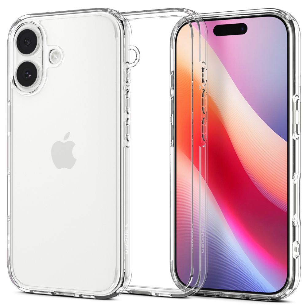 Spigen Ultra Hybrid Case til iPhone 17 - Gennemsigtig