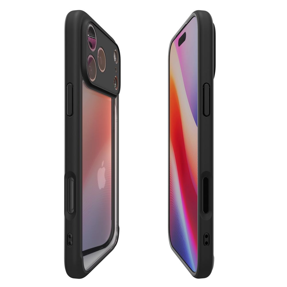Spigen Ultra Hybrid Case til iPhone 17 Pro - Matte Black
