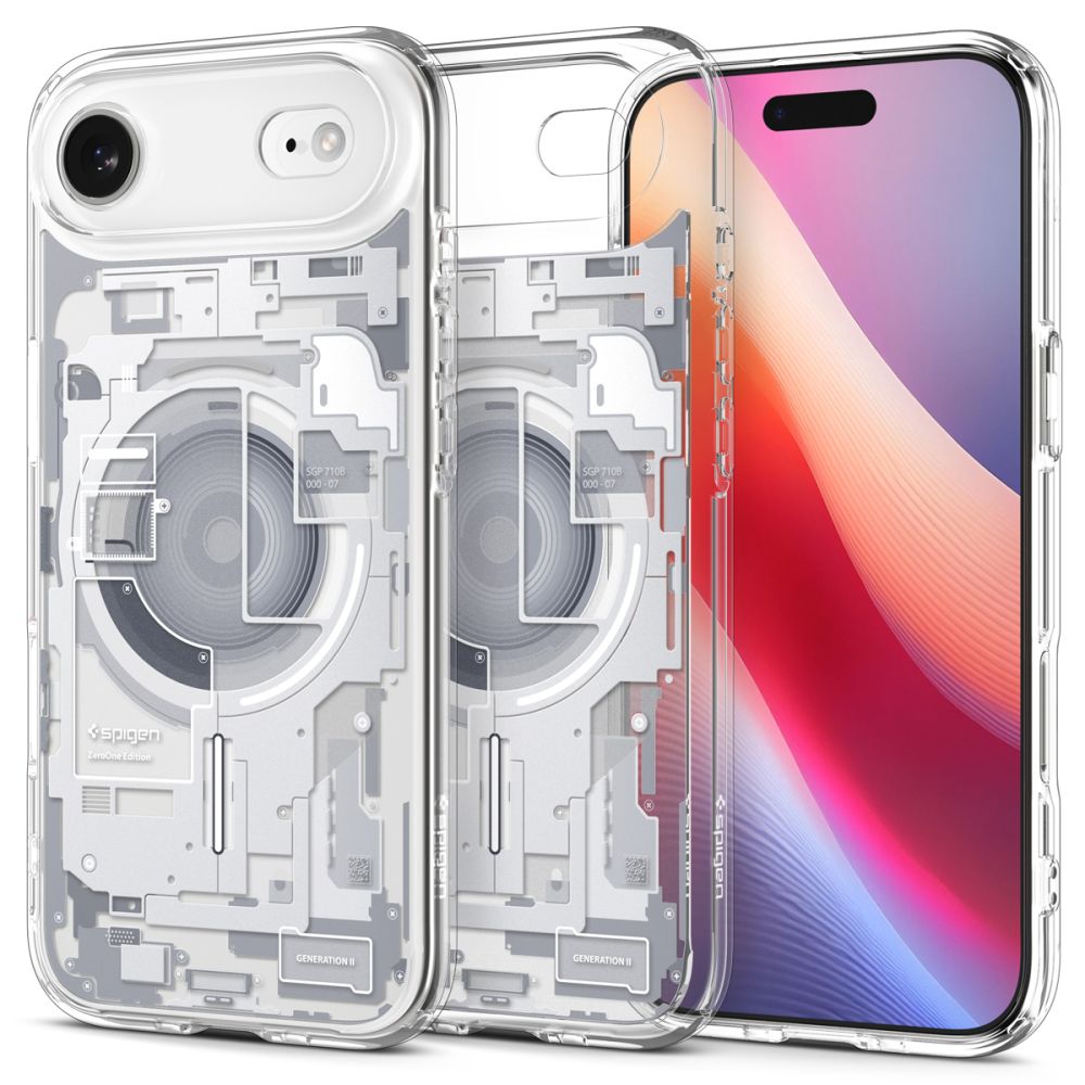 Spigen Ultra Hybrid MagSafe Case til iPhone 17 Air Zero One - hvid